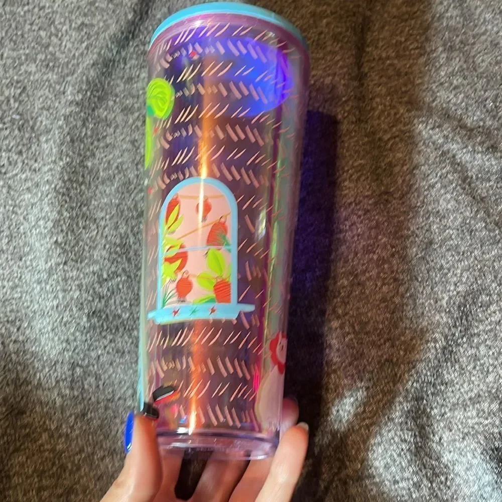 Starbucks monyee Chau plastic Tumblr 24 ounce